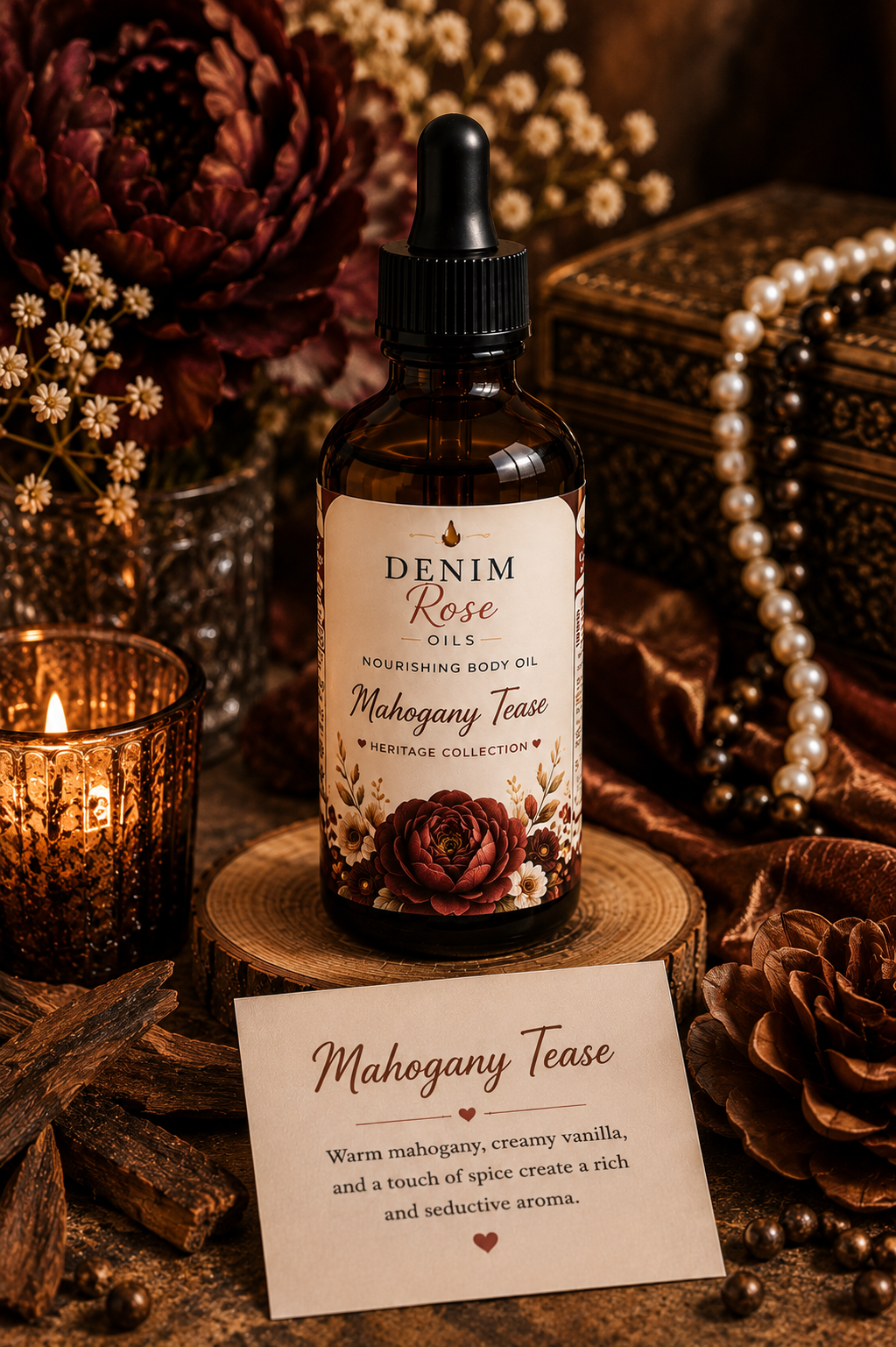 Mahogany Tease Nourishing Body Oil