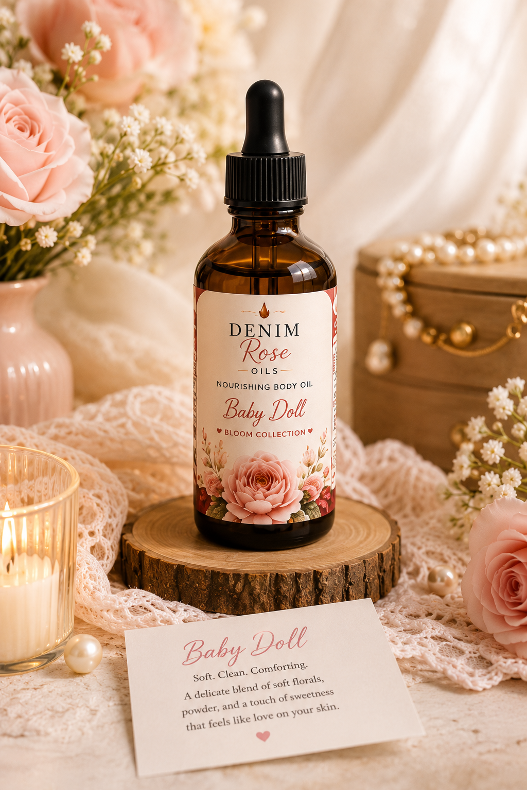 'Baby Doll' Nourishing Body Oil - Bloom Collection