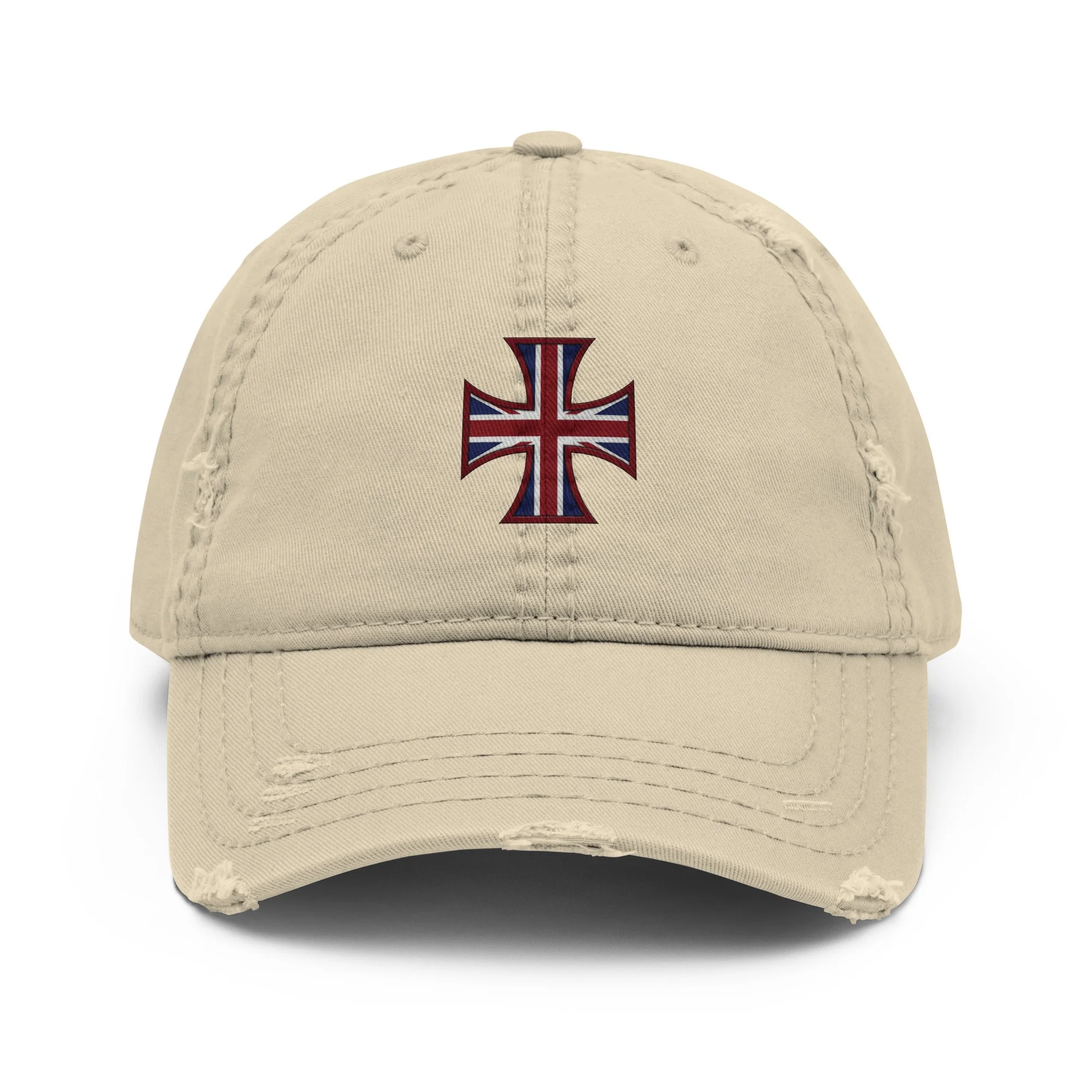 Crusades Union Jack Distressed Dad Hat