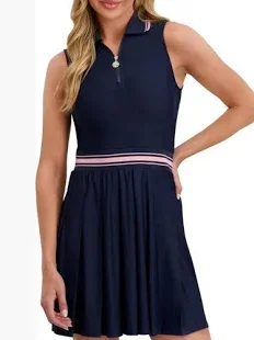 Navy Pink Tennis Dress