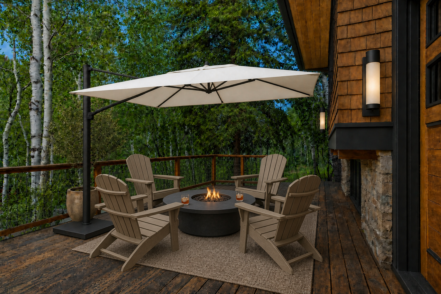Entry Firepit Patio