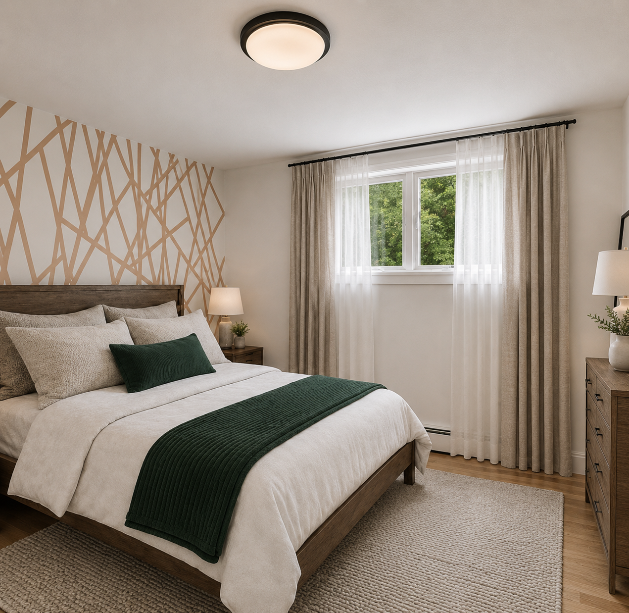 Guest Bedroom One - Queen 