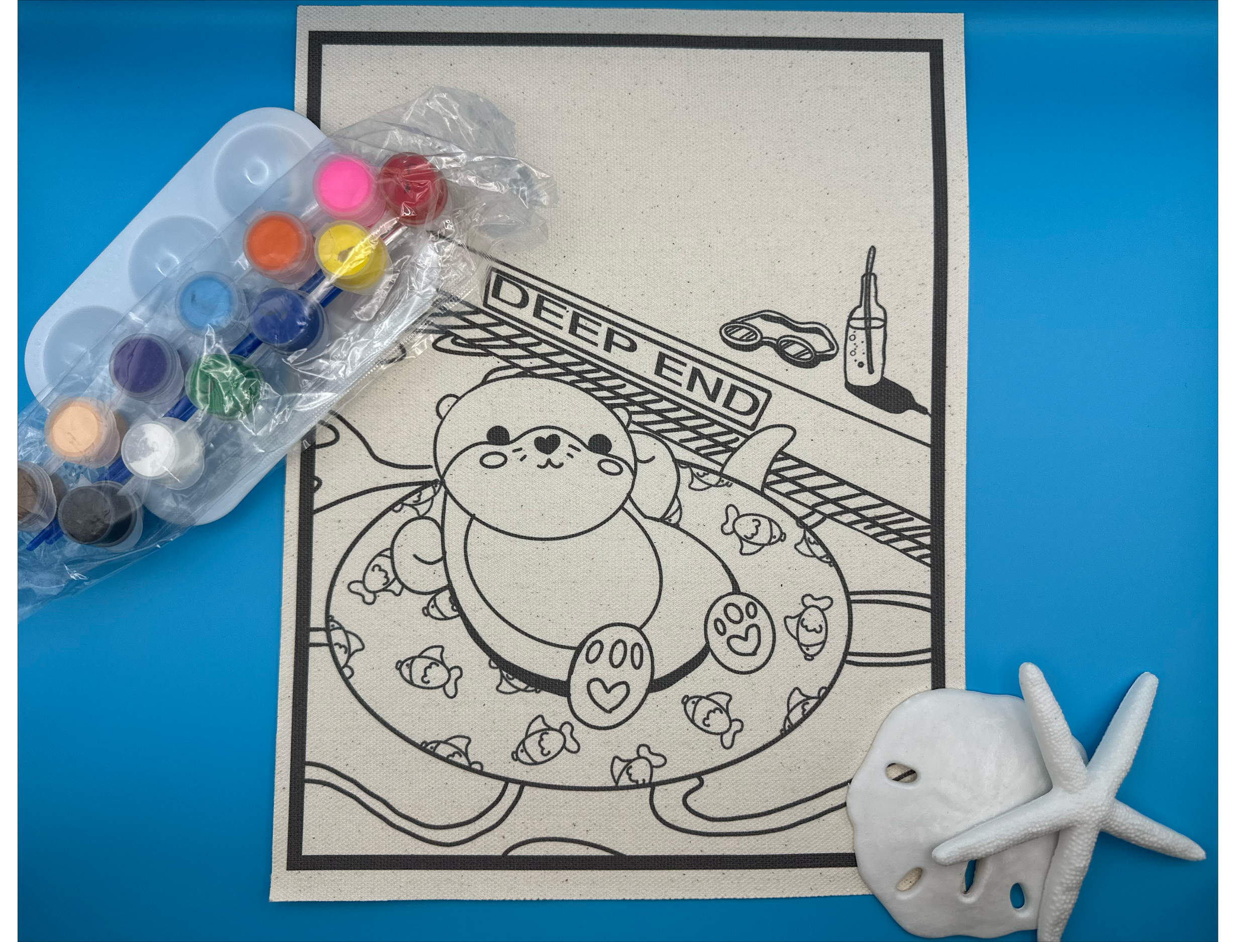 Otter Pool Party Paint Kit