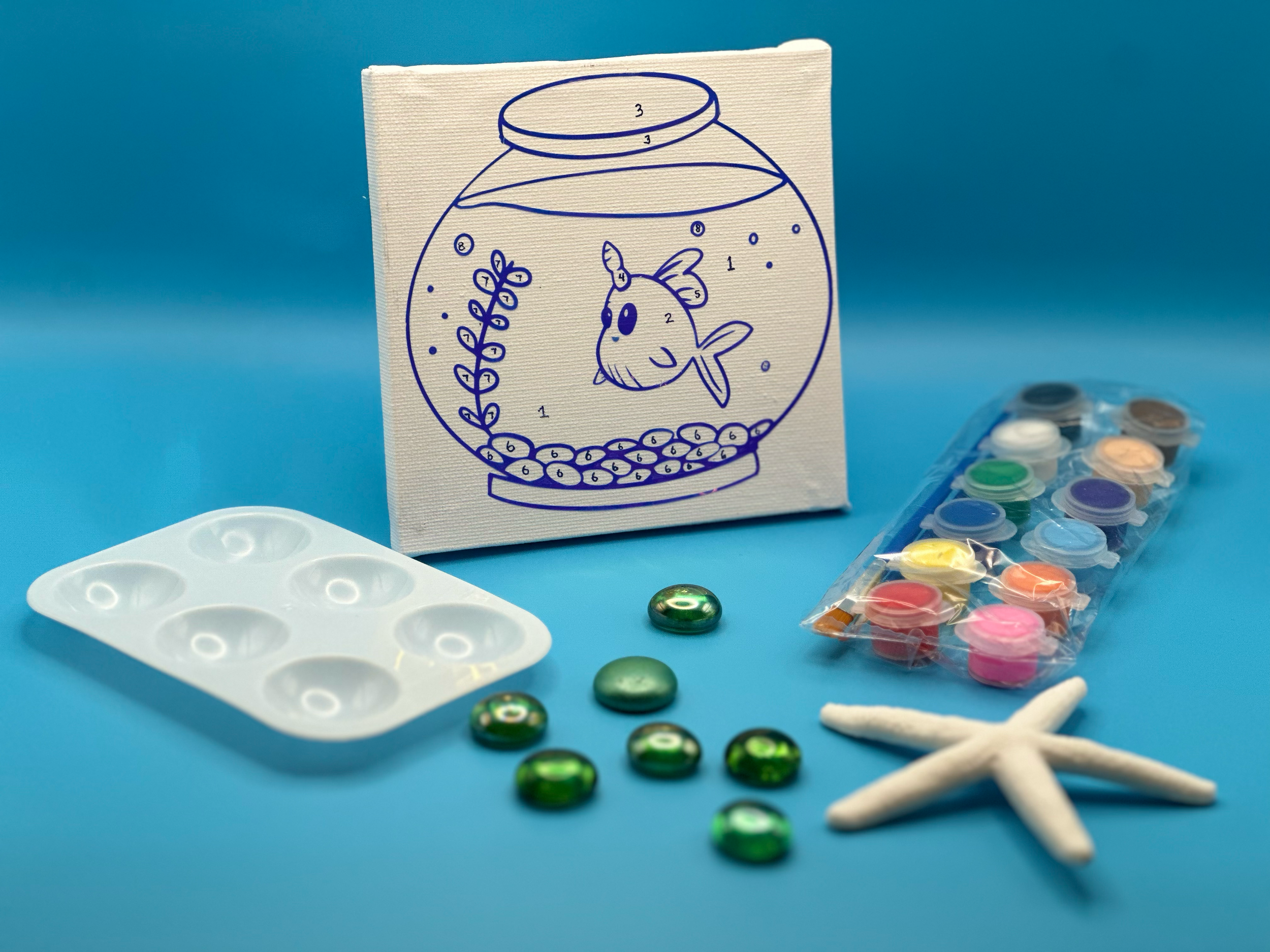 SandyHorn Paint By Number Canvas Kit