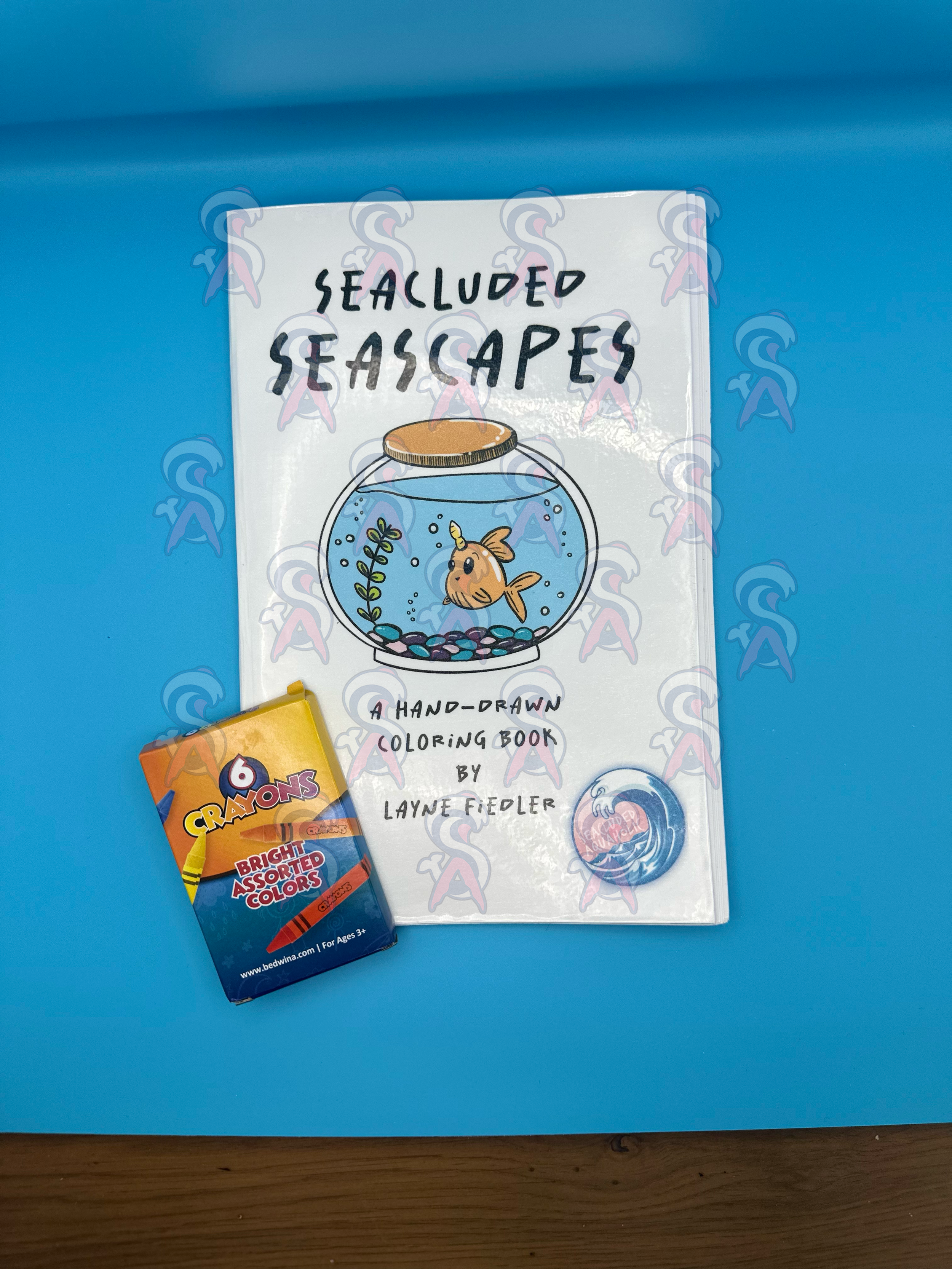 Seacluded Seascapes Coloring Book Set