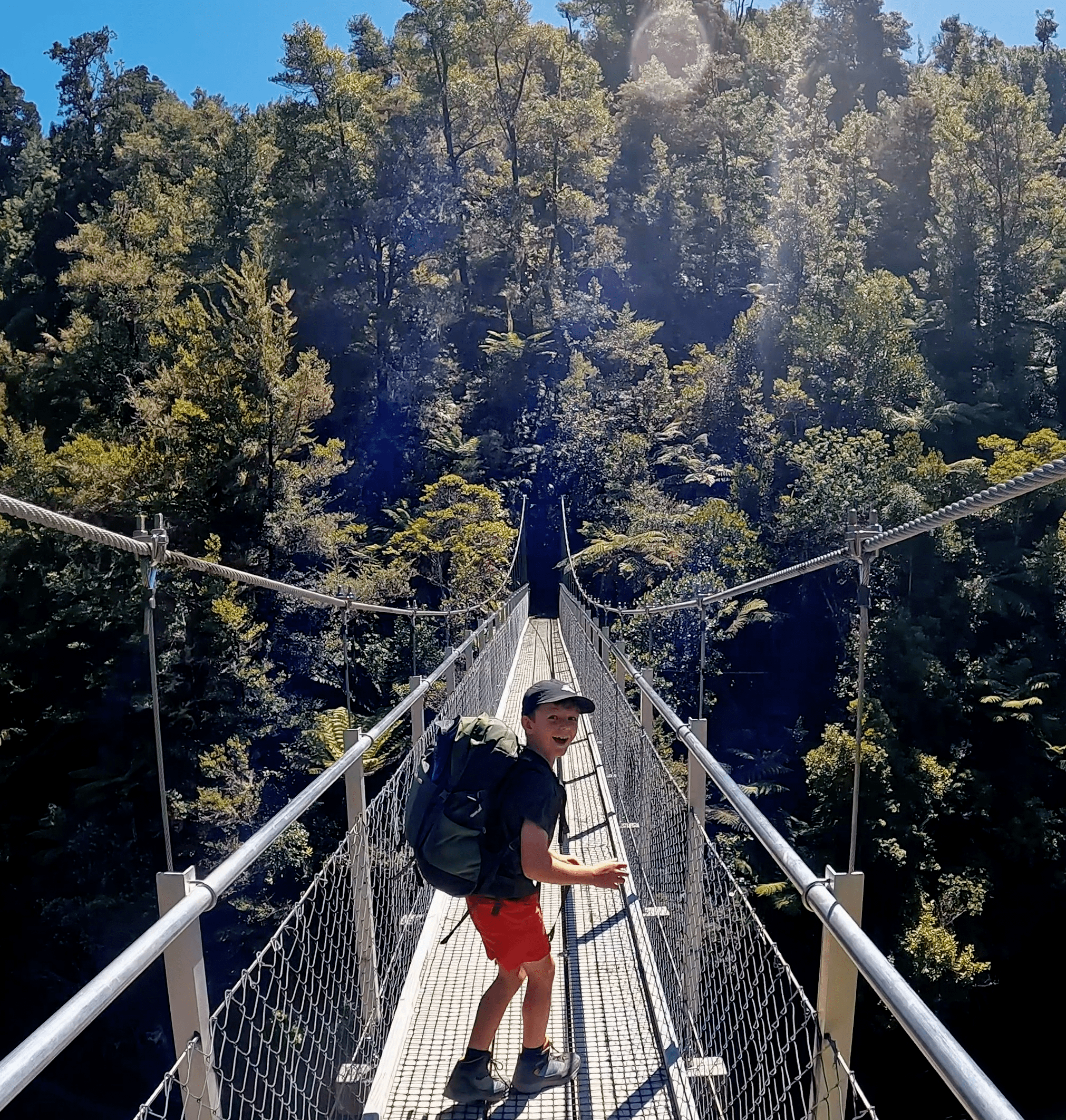Hiking the Abel Tasman Coast Track with Kids