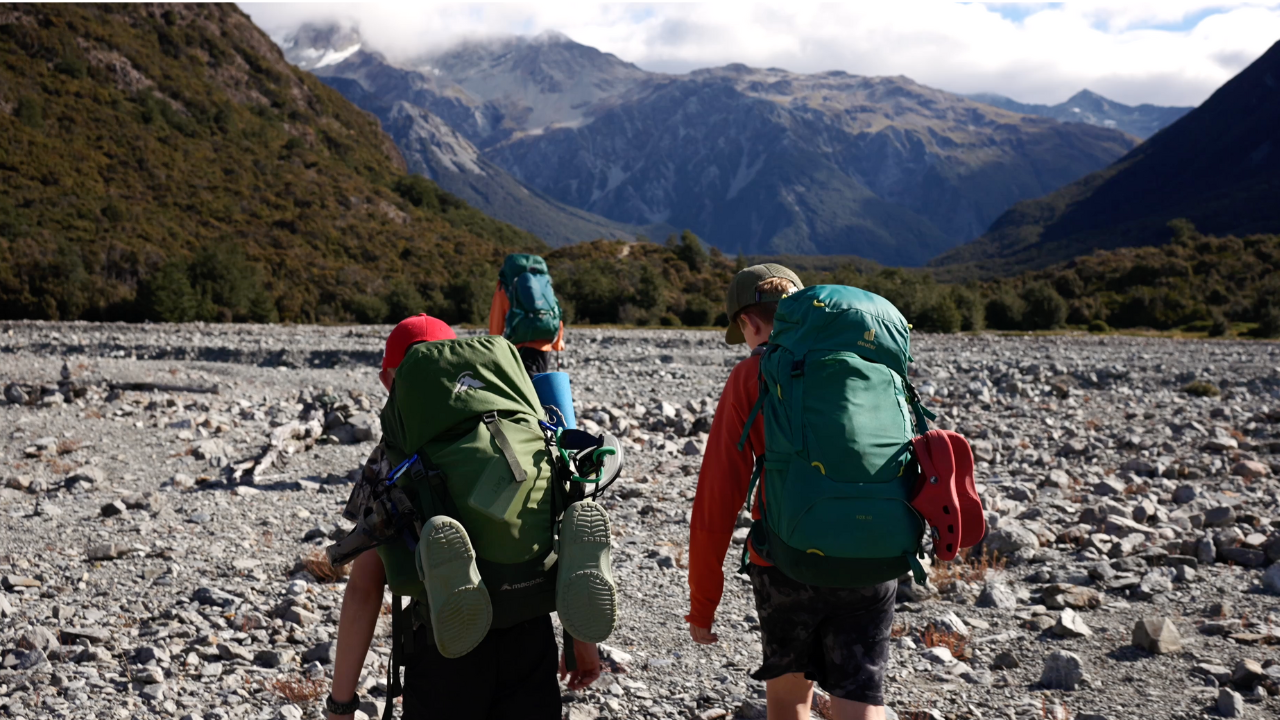 Carrington Hut with Kids