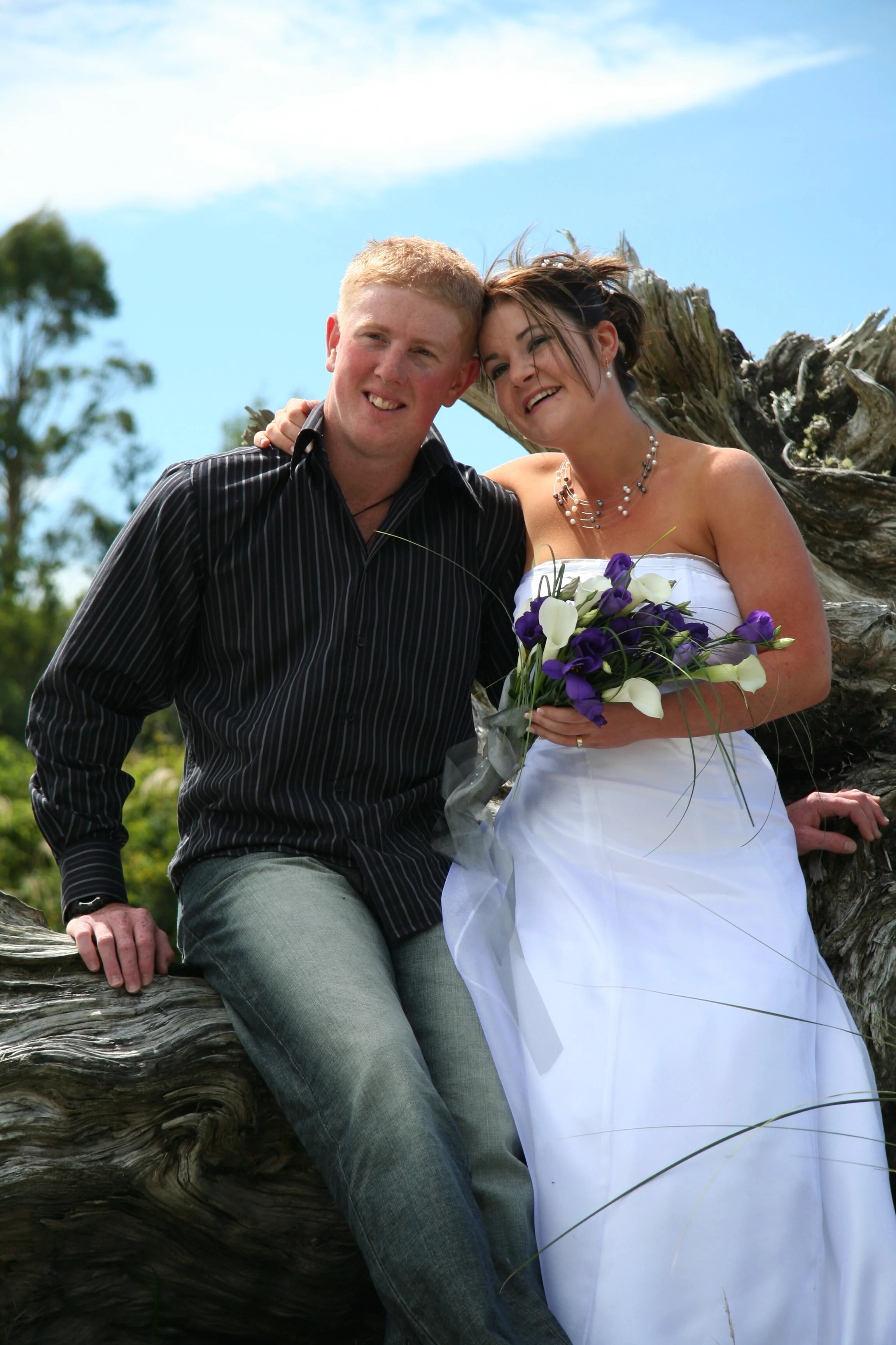Lisa + Steve | 15th Anniversary RETRO Wedding Edit // Lake Mahinapua, Hokitika