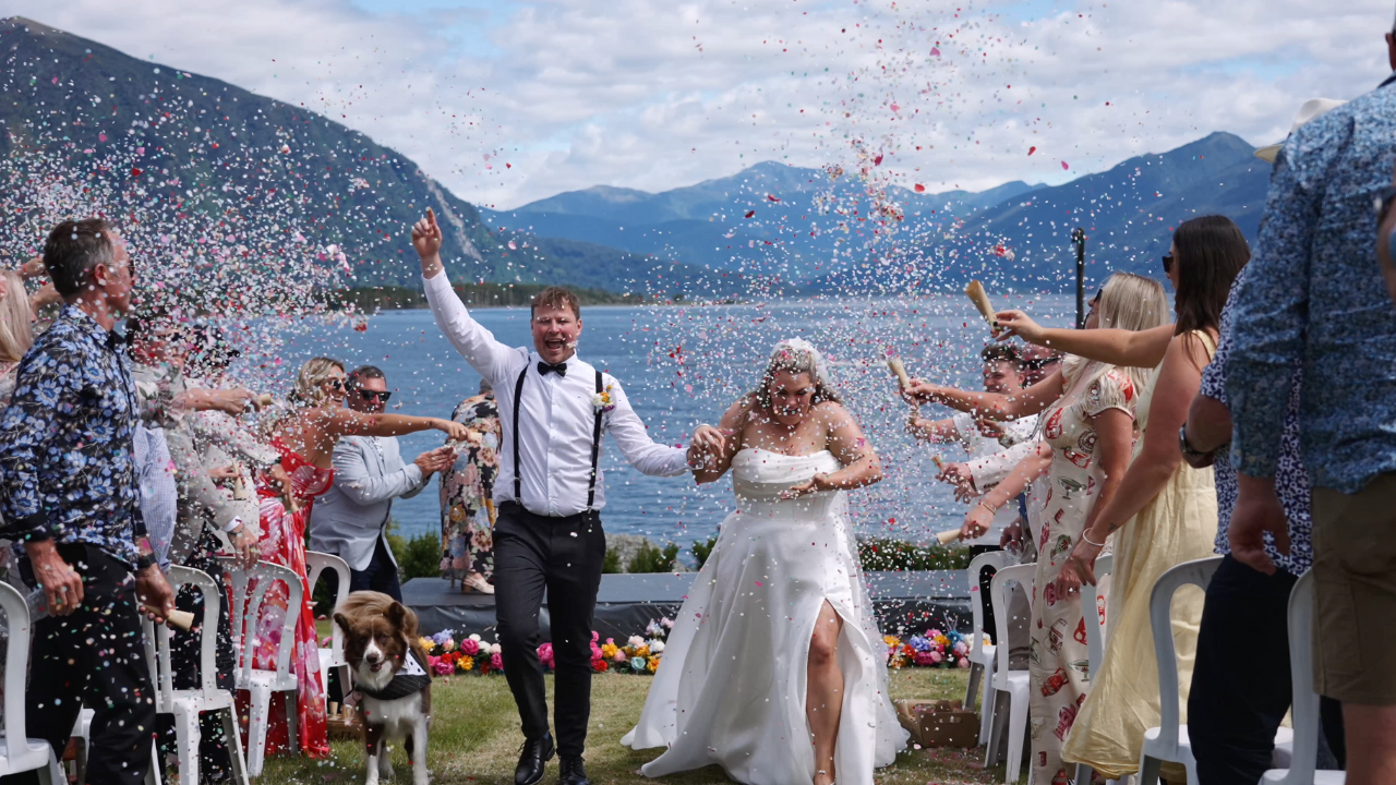 Unforgettable NYE Wedding at Lake Brunner! 