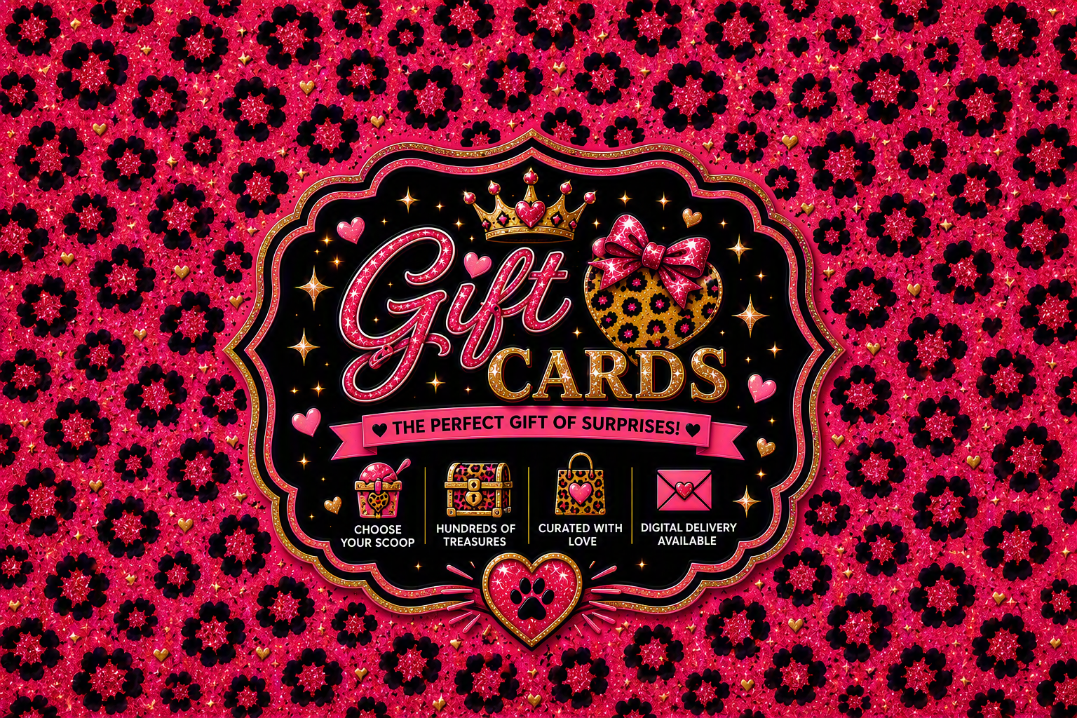 Lucky Leopard Scoops Gift Card