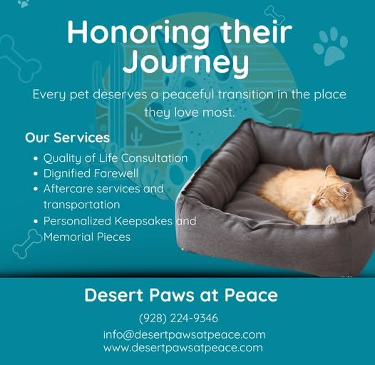 Desert Paws at Peace: In-Home End-of-Life Care