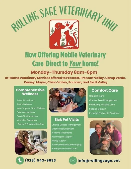 Rolling Sage Veterinary Unit: Mobile Veterinary Care