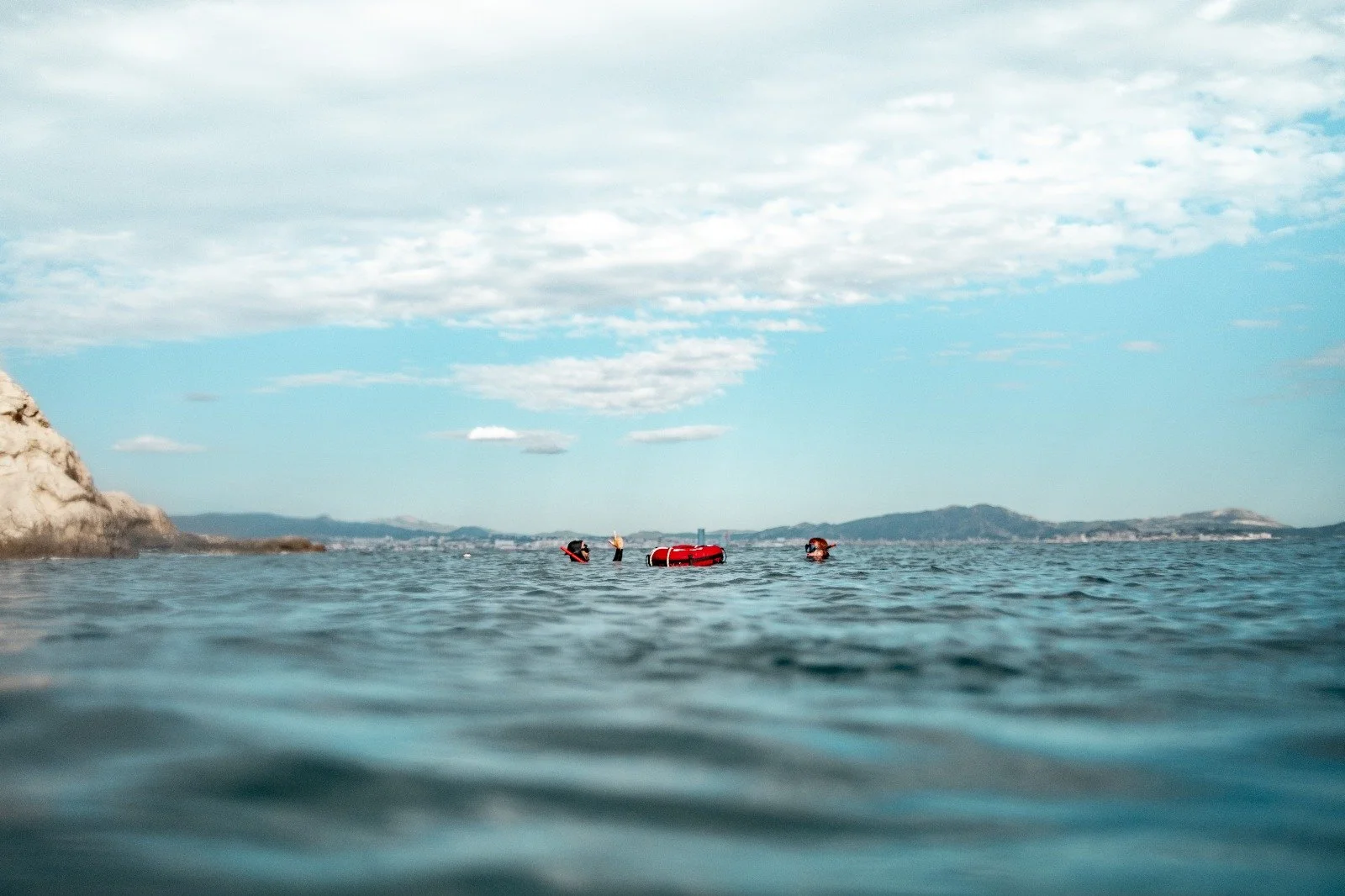 Apnée sur la Cote bleue avec vue sur Marseille