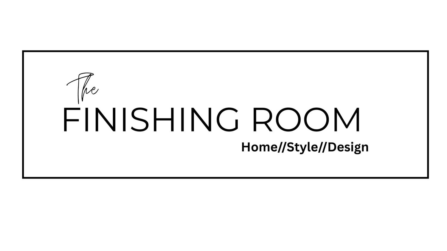 The FINISHING ROOM