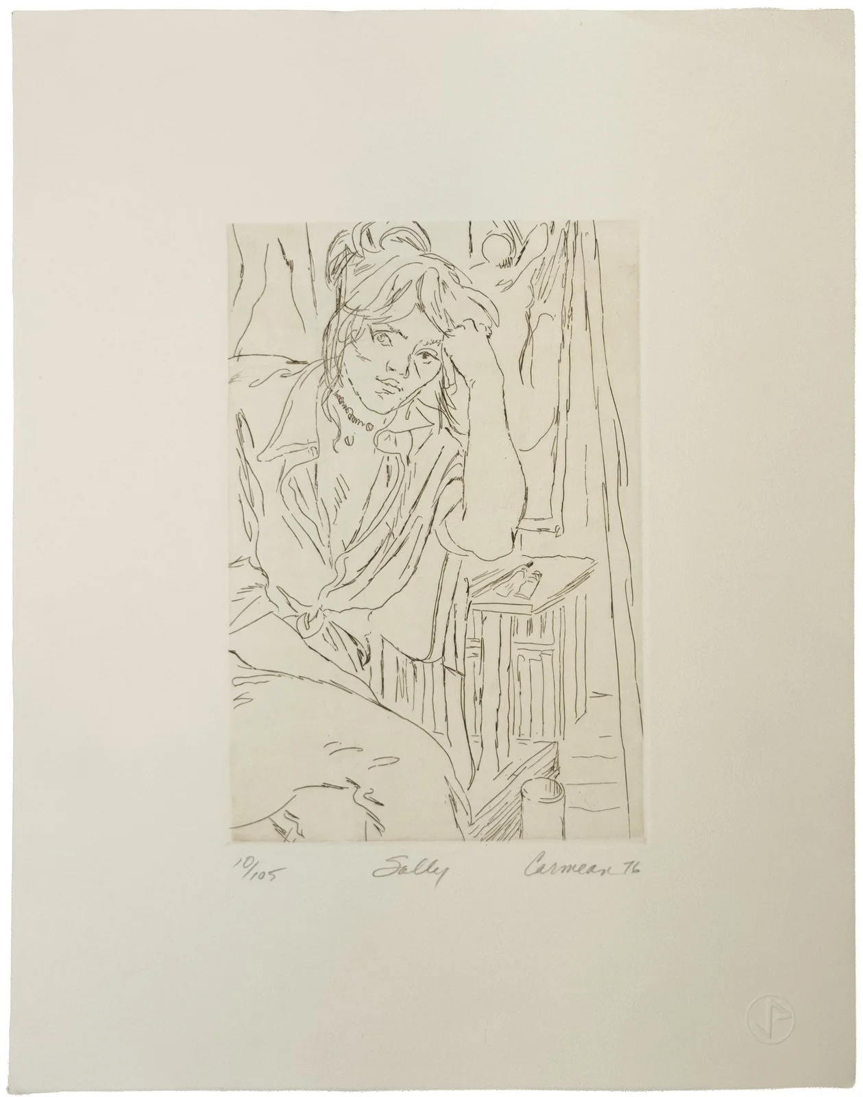 Sally by Harry Carmean $100