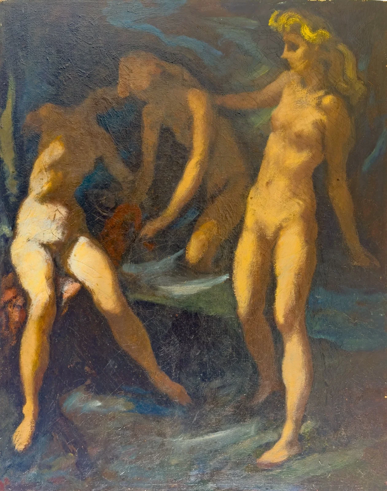 "Untitled" by Harry Carmean, 
24" x 18"
oil on canvas
$900