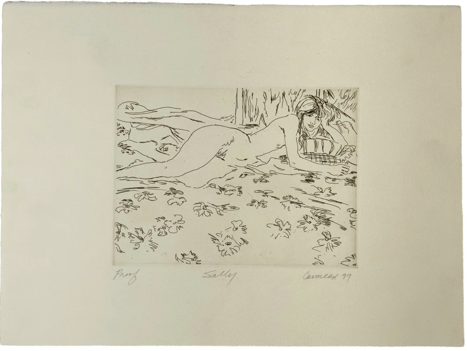 Sally by Harry Carmean $125
