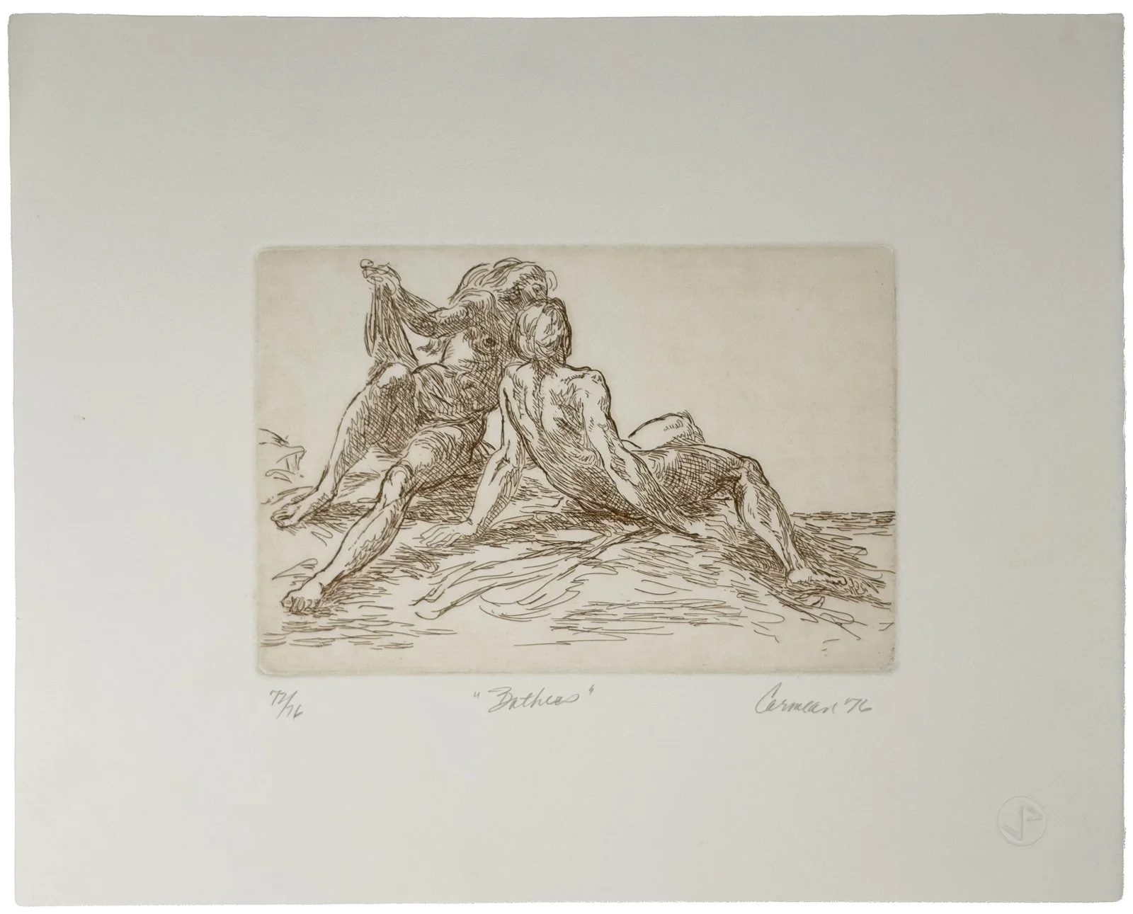 Bathers by Harry Carmean $150