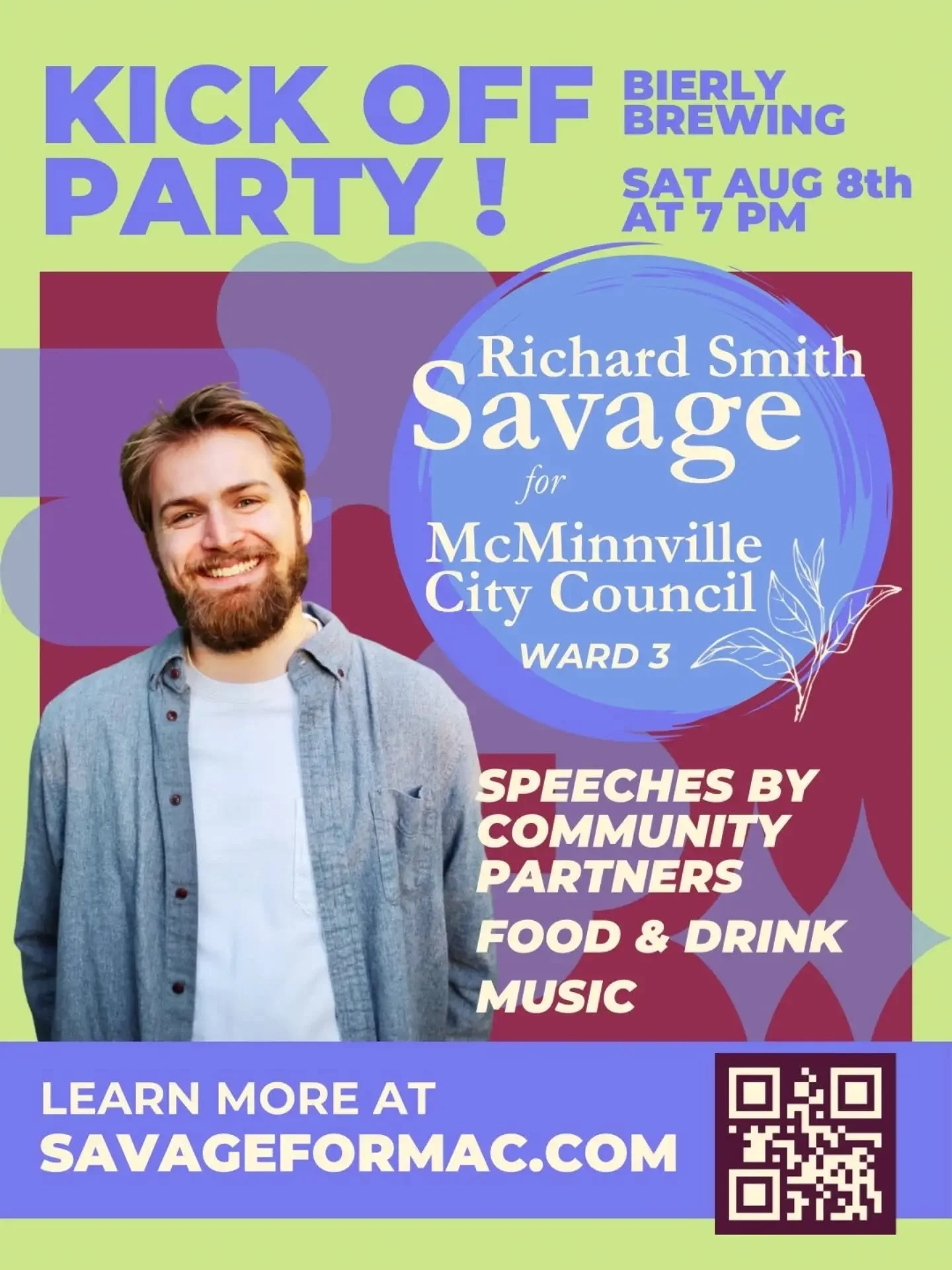 Let's kick it this Saturday! We will talk about local issues and what you want to see from your local government!
