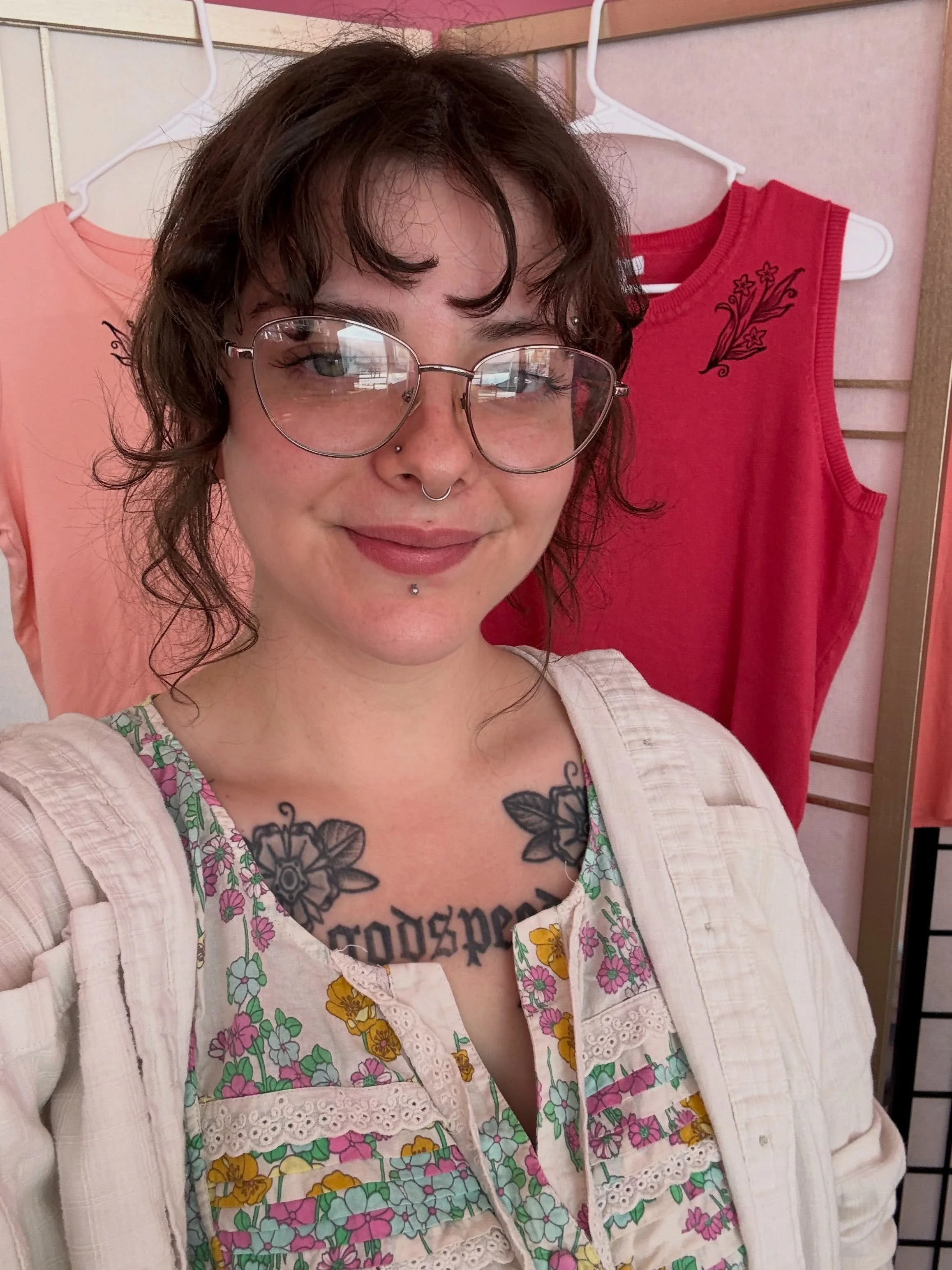 Had my little pop up moment @rosycheekstattooco during @rosendalestreetfest this last weekend and had the most fun!! Feeling sooo grateful for everyone that stopped in &amp; for those who got something from me 🥰🩷 my heart is sooo full. 
Can&rsquo;t