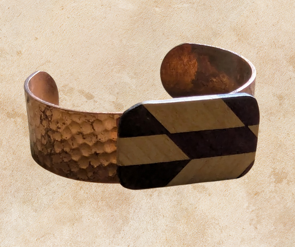  Copper with Rectangular Pendant