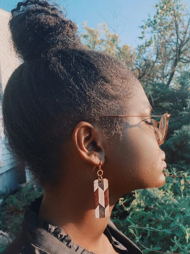 Long Rectangular Earrings