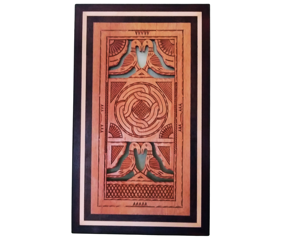  Lovebirds Carving