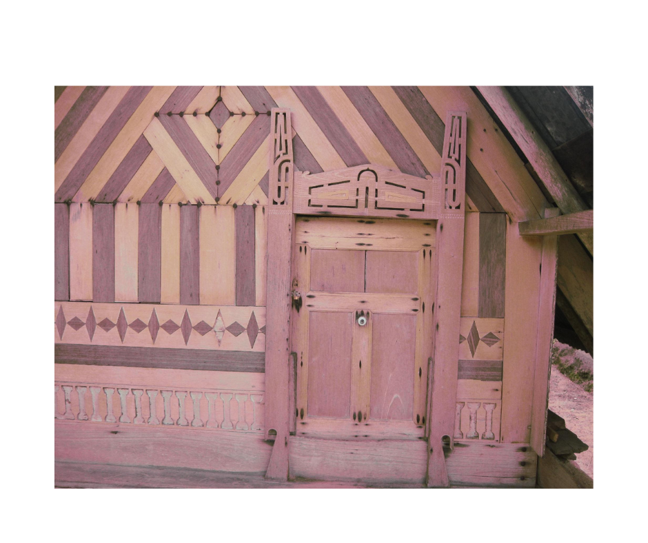 Suriname Carved  Door