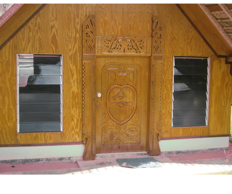 Suriname Carved  Door