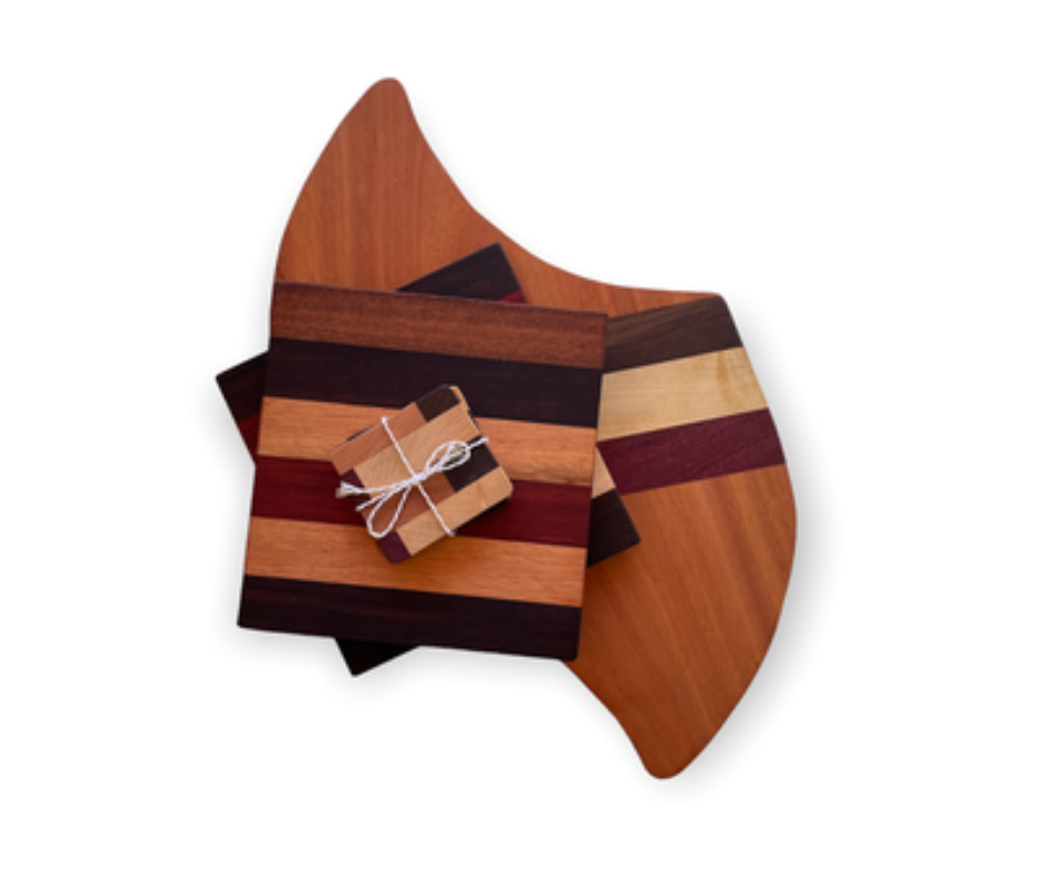 Coaster, Cheese Board, Cutting Board Set