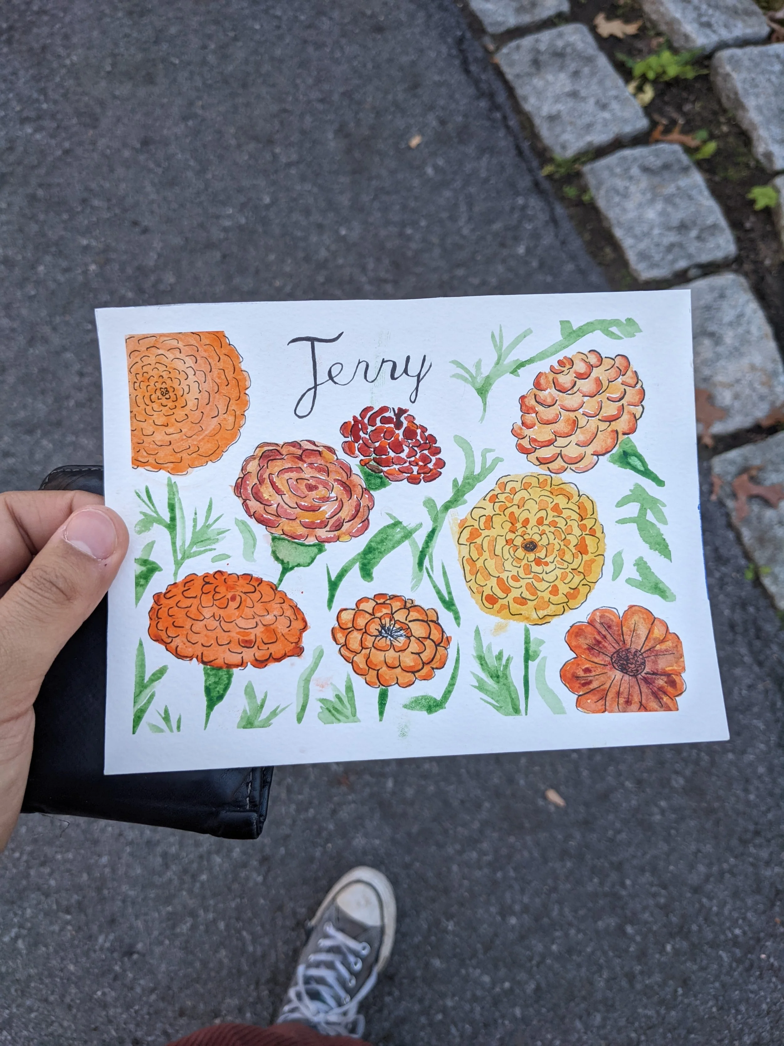 Watercolor painting