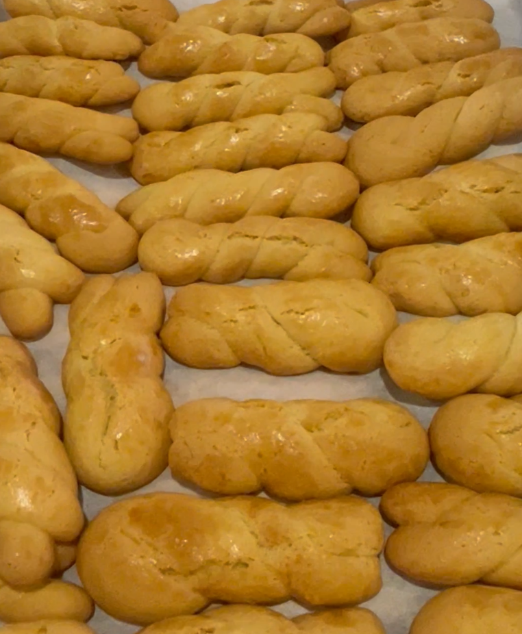 Koulourakia - Fresh - (Twisted Butter Cookies)