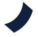 A dark blue and black logo or abstract design.