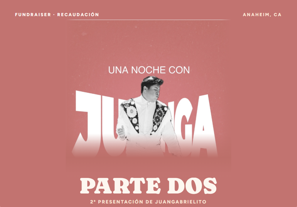 Una Noche con Juanga: Parte Dos 🎶You asked for it, so we’re doing it again! 🎶 Join us for Dinner, music, dancing, and a fun night with our community.