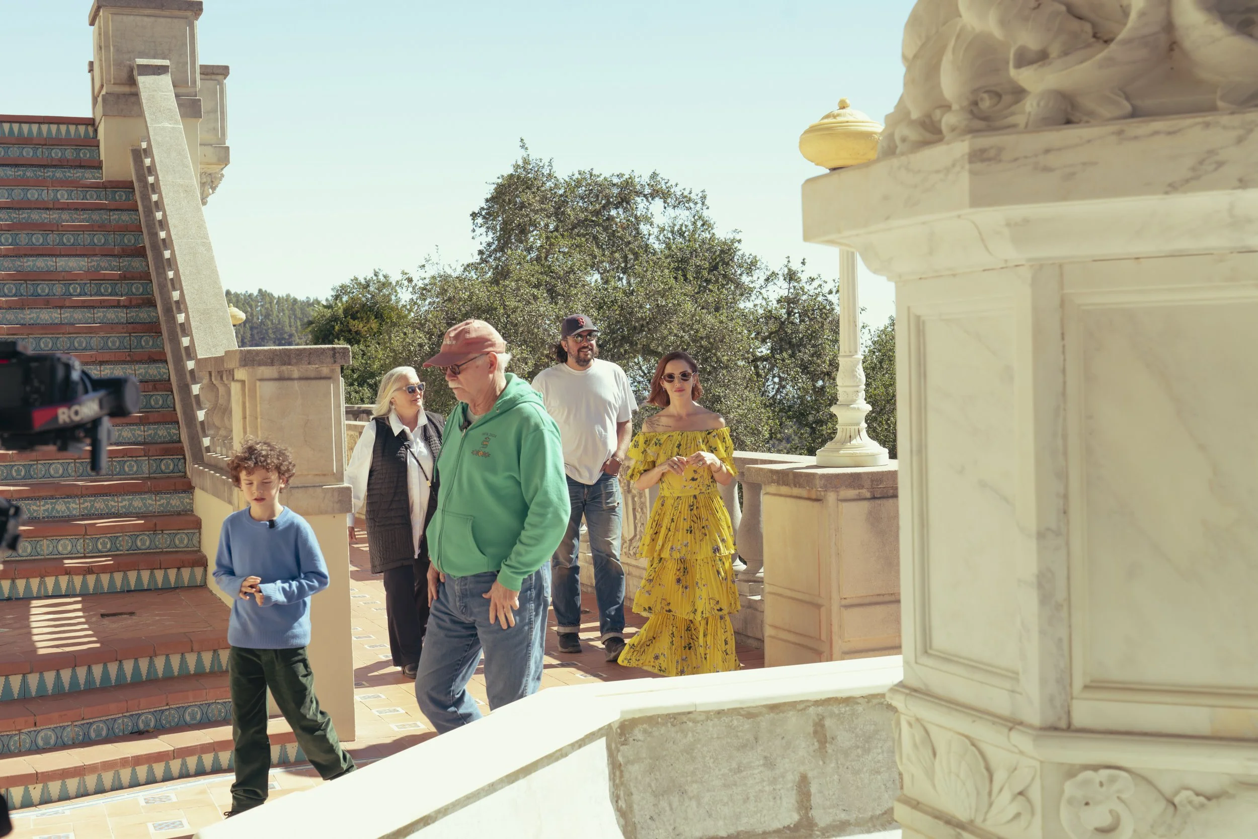 Hearst Castle - Filming BTS - Family.jpg