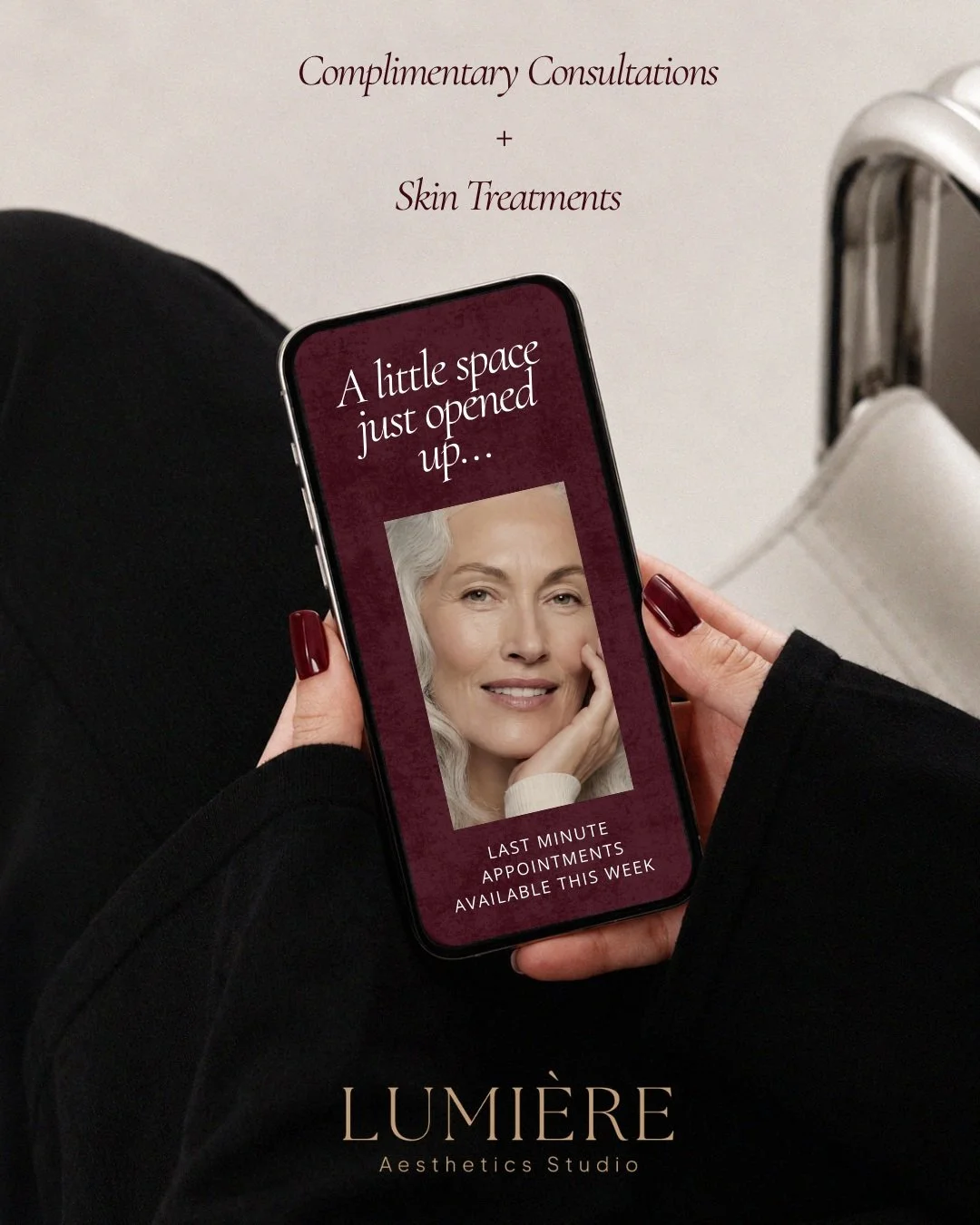 A little space has opened up in the Lumi&egrave;re diary&hellip; 🤍
A limited number of last-minute appointments are now available this week.
Whether you've been thinking about starting your skin journey, are due for your next treatment, or simply ar