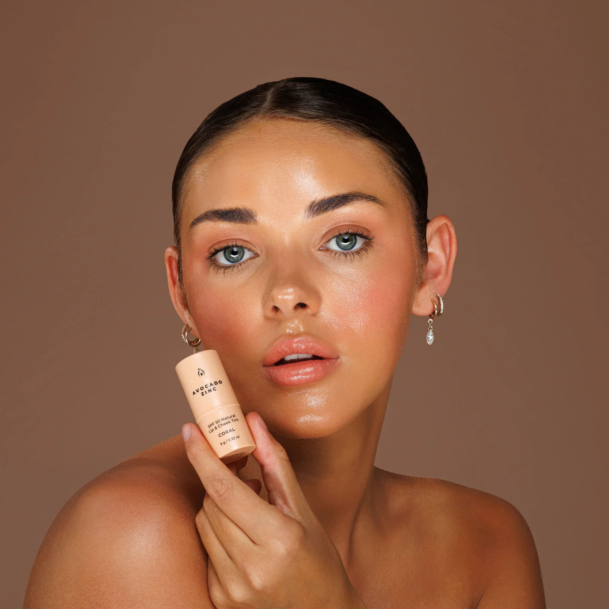 SPF 50 Natural Lip & Cheek Tint | Avocado Zinc