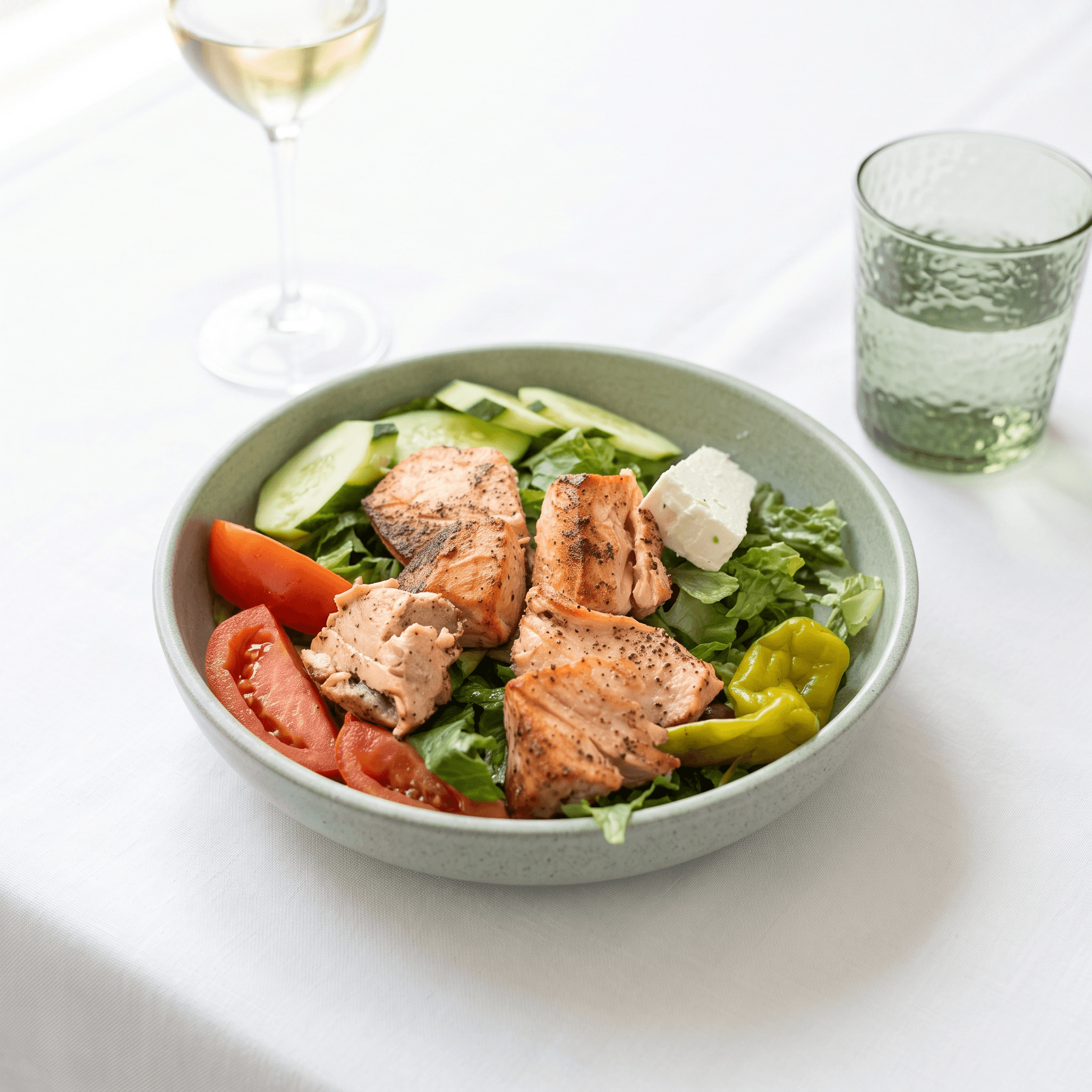 Salmon salad 