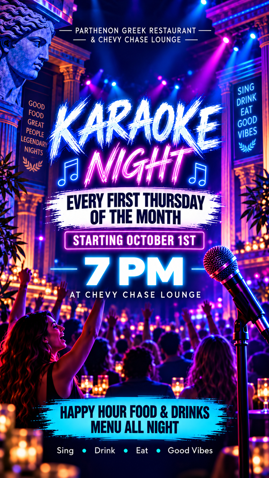 Karaoke Night at Chevy Chase Lounge