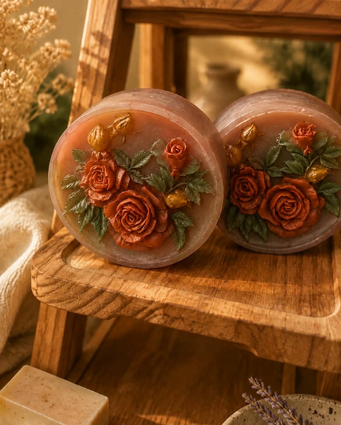 Heirloom Rose Garden Artisan Soap