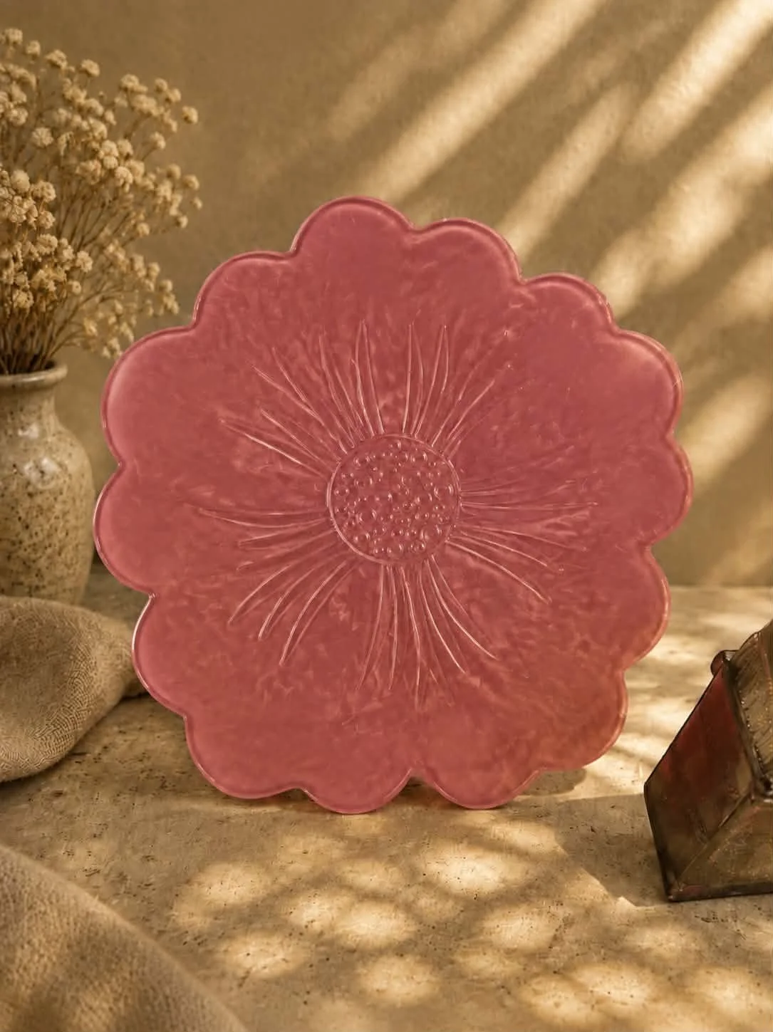 Handcrafted Resin Flower Centerpiece