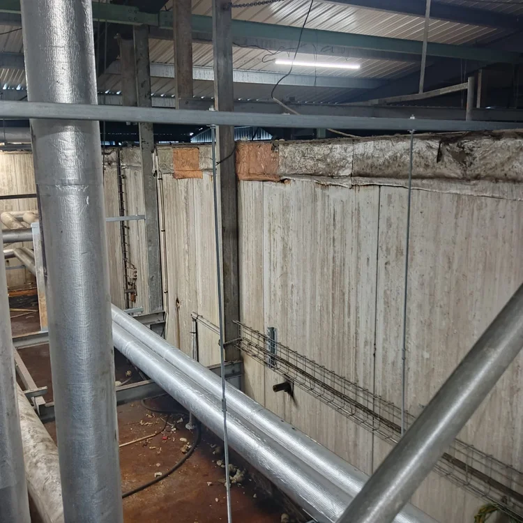 Site industriel : avant intervention