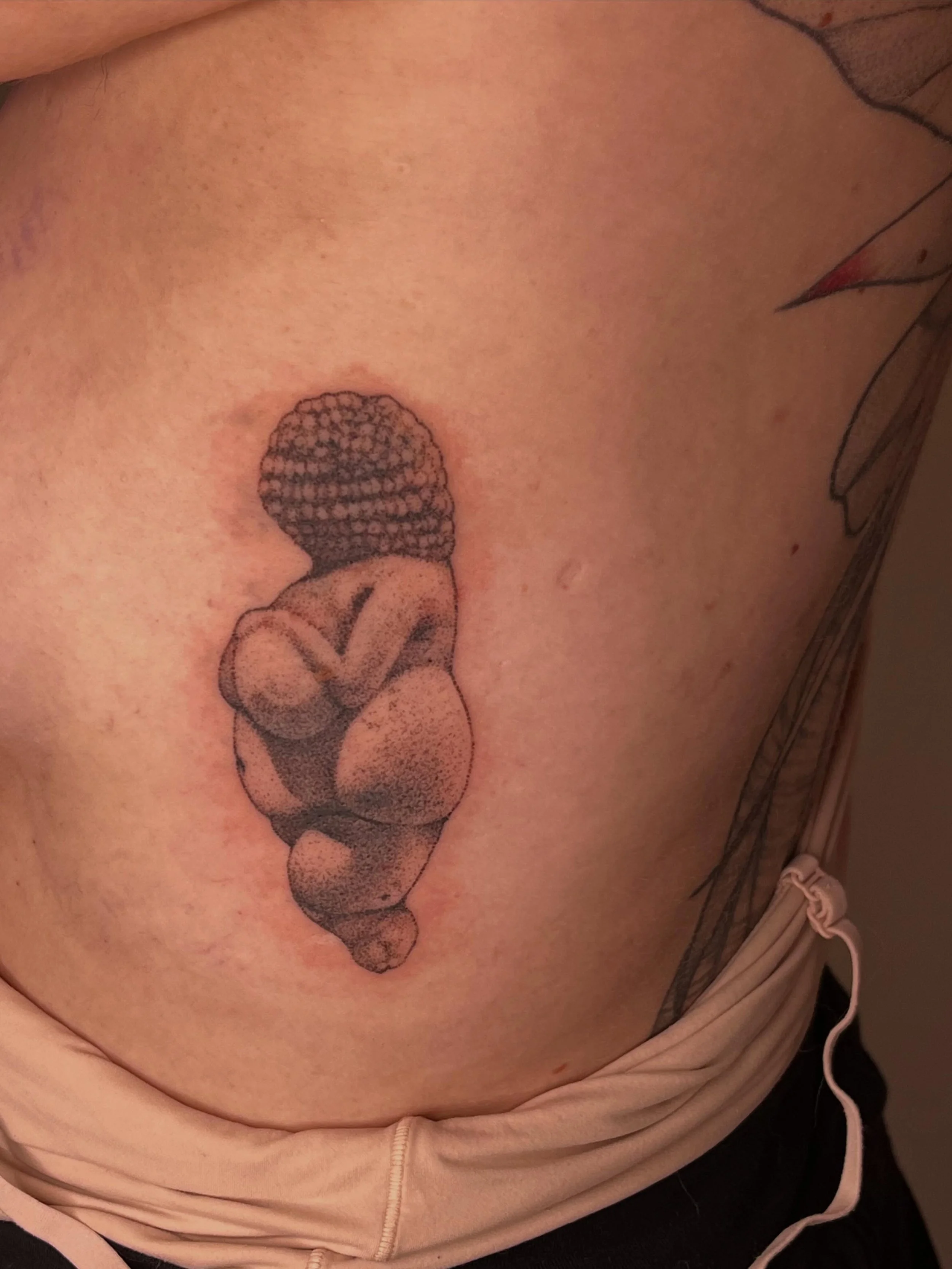 𝒱ℯ𝓃𝓊𝓈 ℴ𝒻 𝒲𝒾𝓁𝓁ℯ𝓃𝒹ℴ𝓇𝒻, in a side profile for an amazingly sweet client from my time in Boston! Done at @sporeforms private studio ♡

I always love doing recreations of fertility statues or other ancient figurines. Books open for June/July!