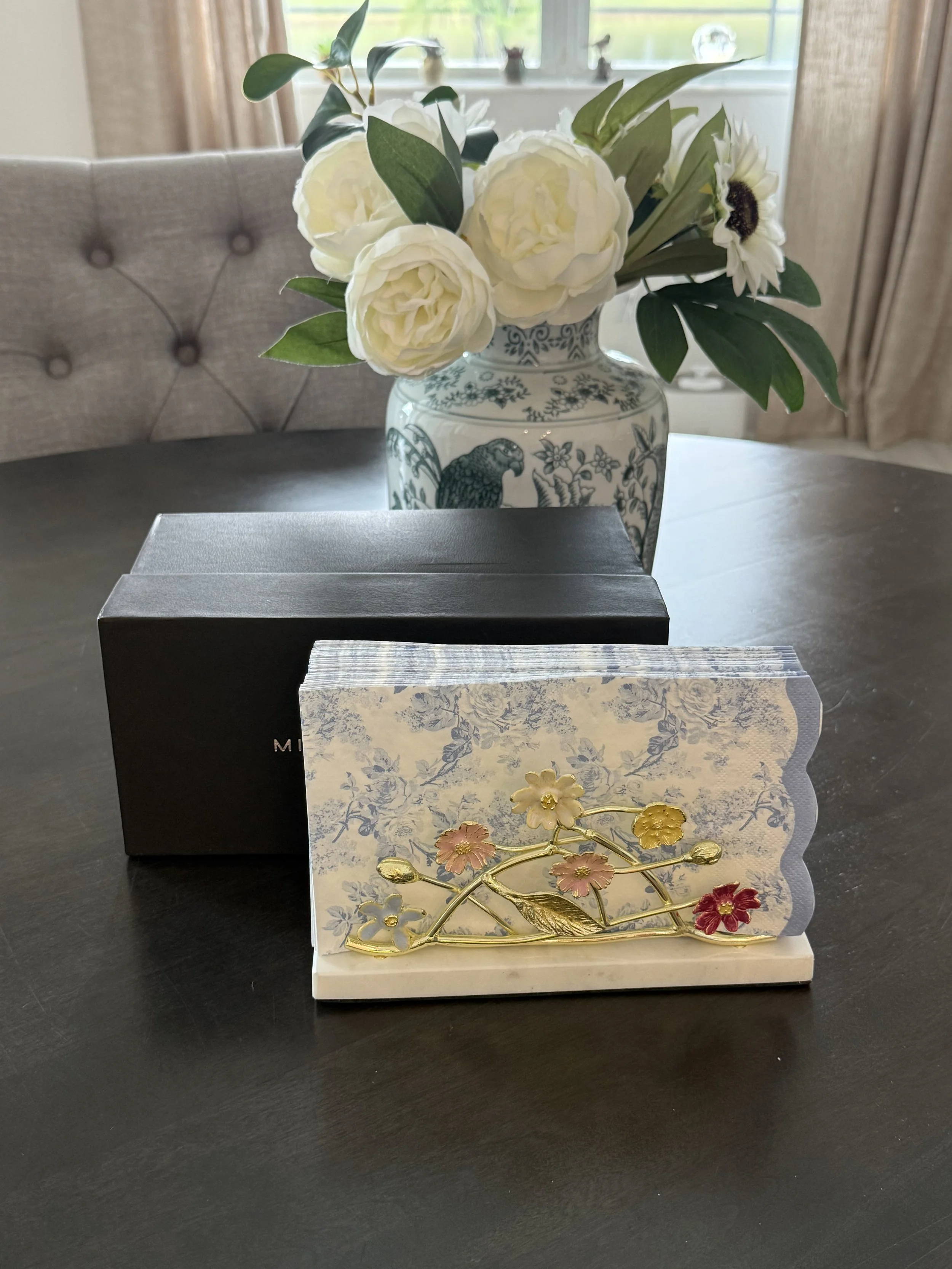 Michael Aram Wildflowers Vertical Napkin Holder