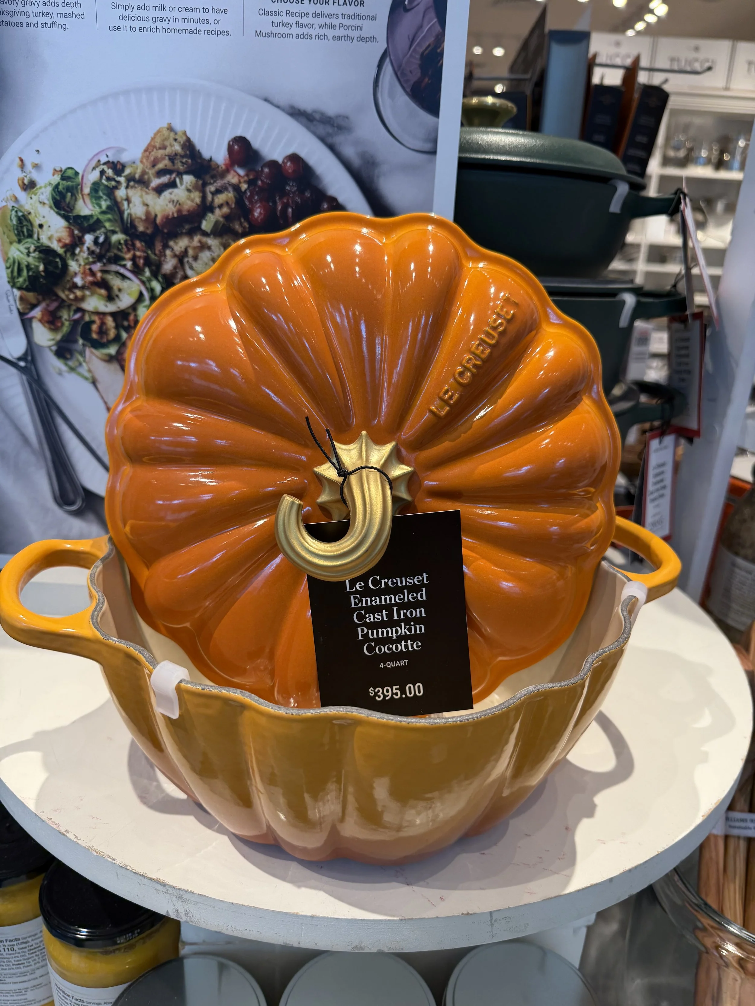 Le Creuset Enameled Cast Iron Pumpkin Cocotte, 4-Qt.