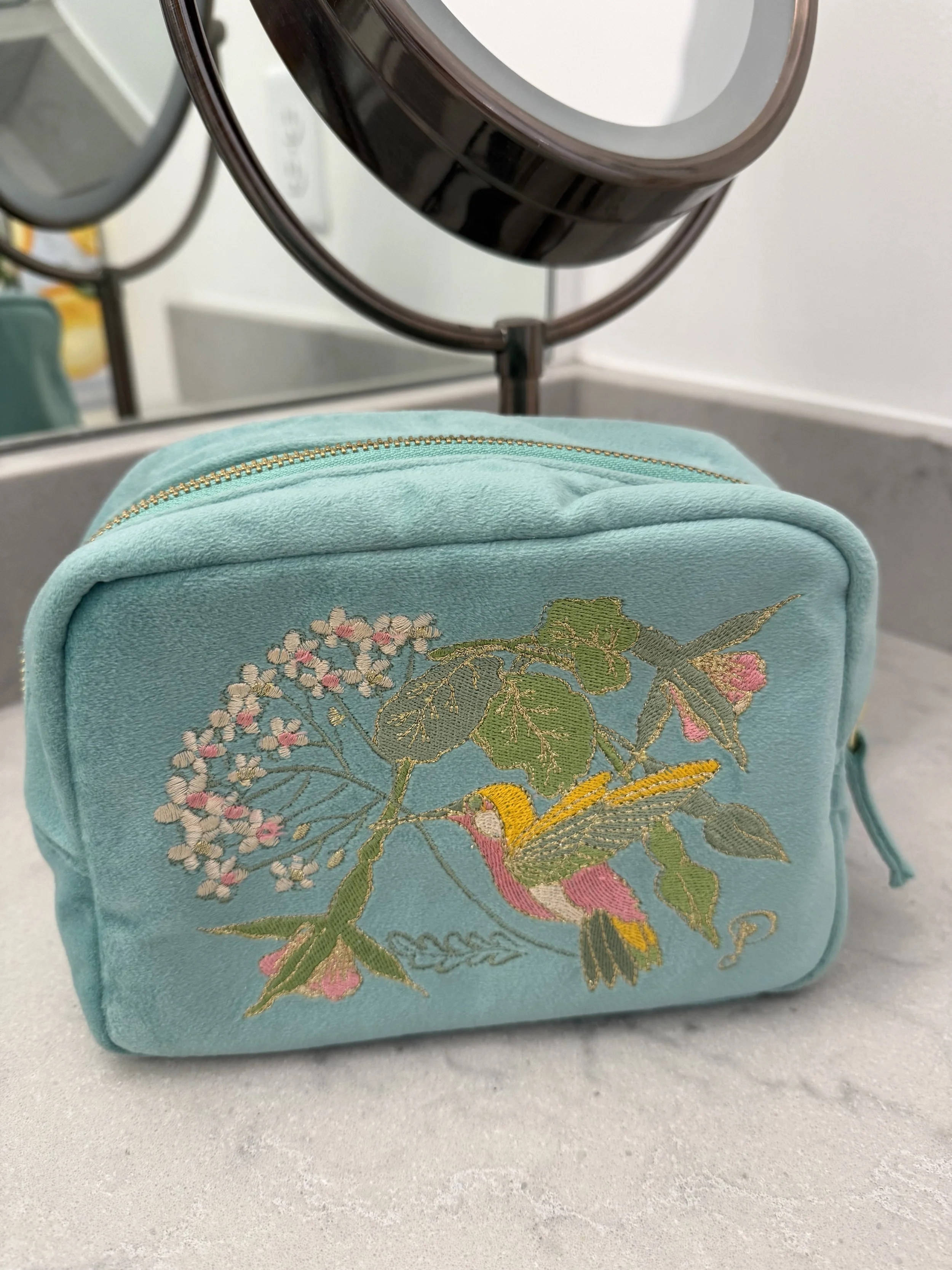Powder Design Hummingbird Makeup Bag
