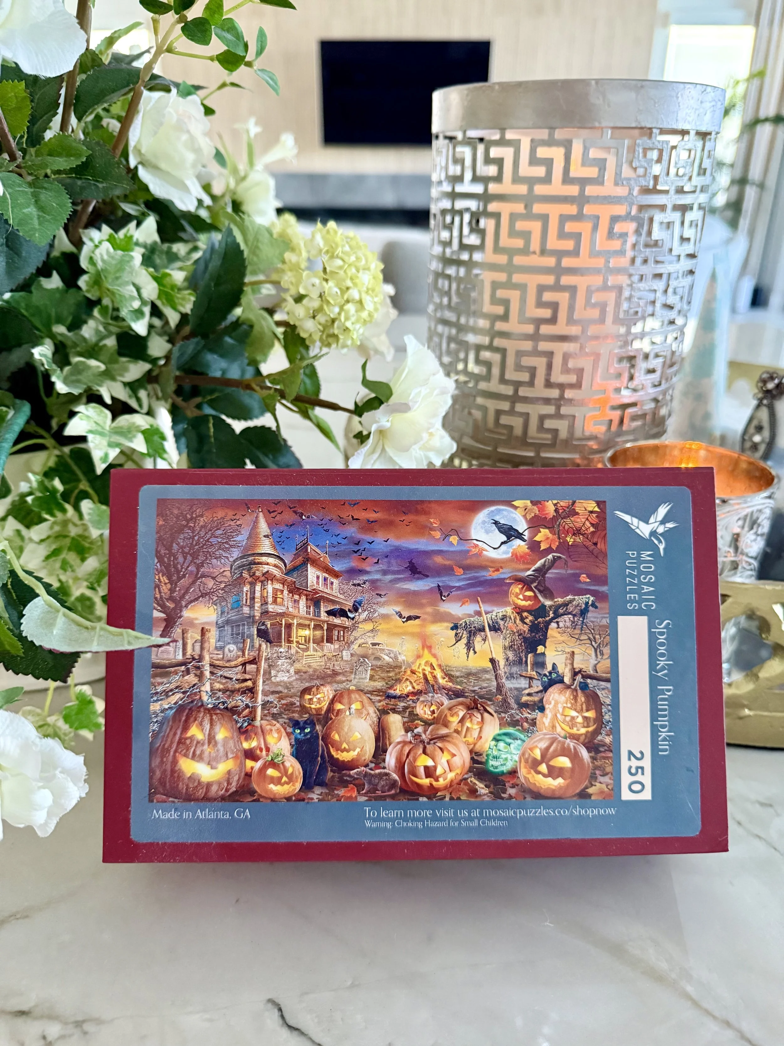 Mosaic Puzzles Halloween Puzzle