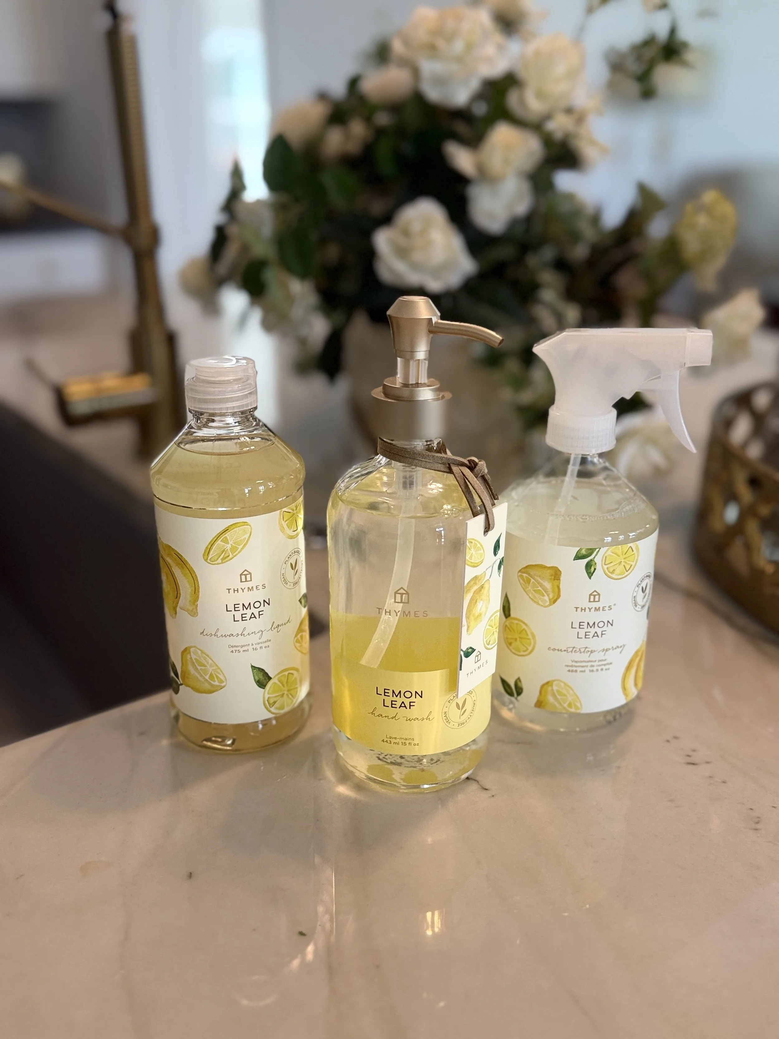 Thymes Lemon Leaf Kitchen Collection