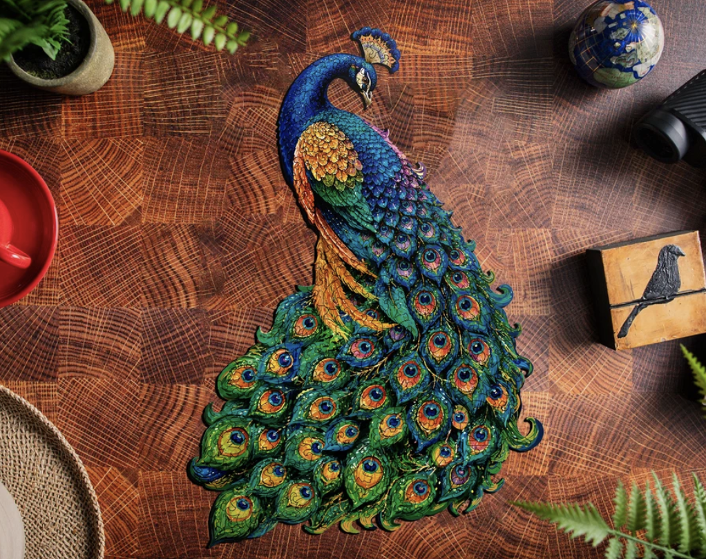 Mosaic Puzzles Feathered Majesty