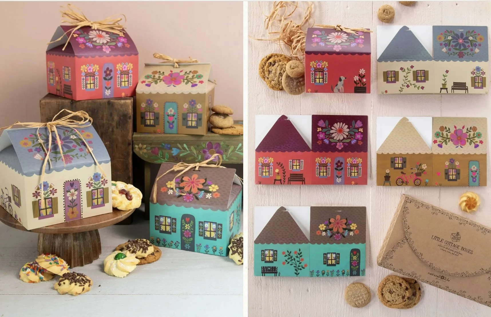 Natural Life Little Cottage Gift Boxes